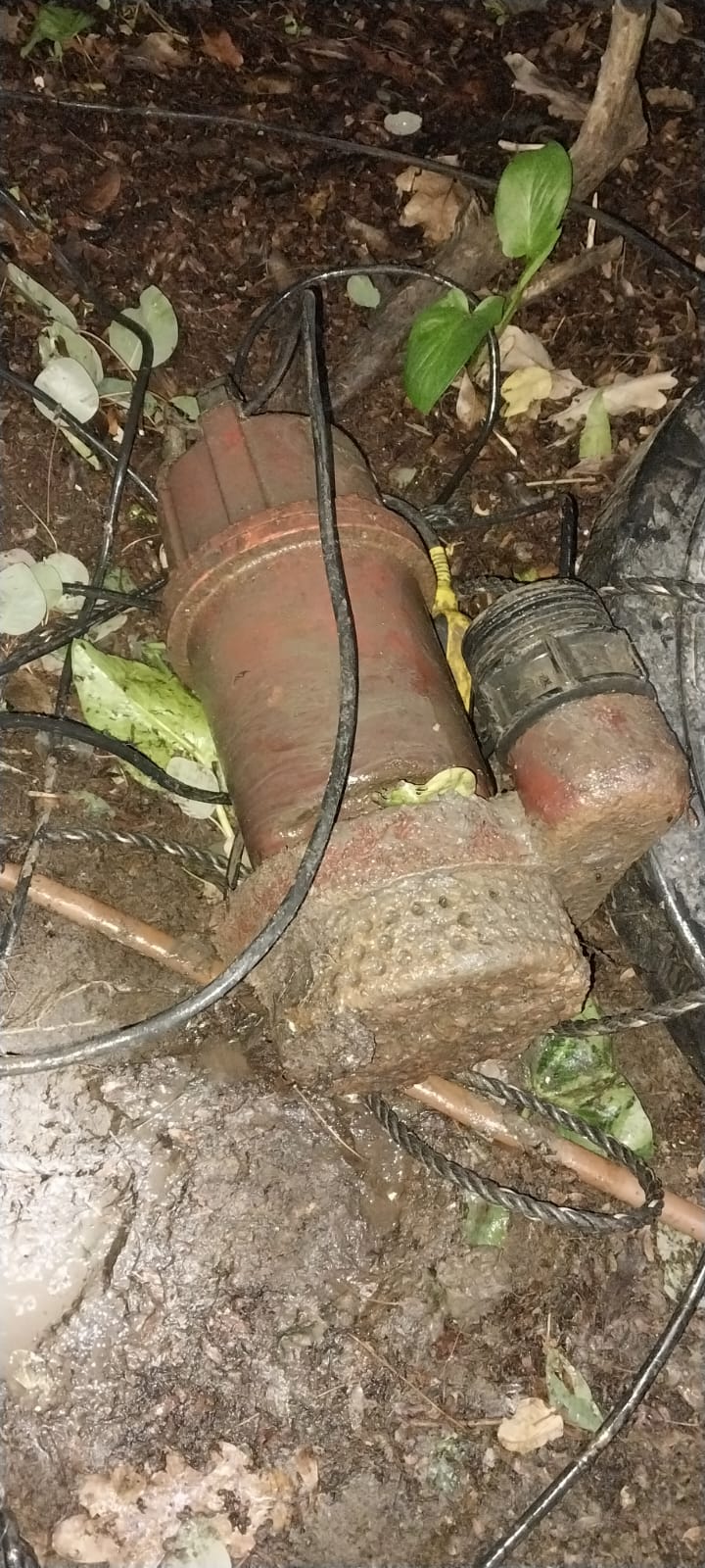 החלפת משאבה טבולה לבור ניקוז  בית פרטי